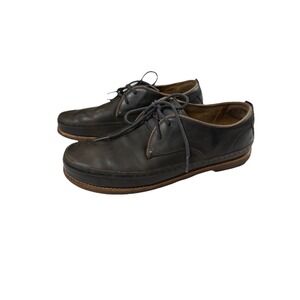 OluKai Honolulu‎ Lace Up Men's Brown Leather Oxford Loafers Casual Shoes Size 11